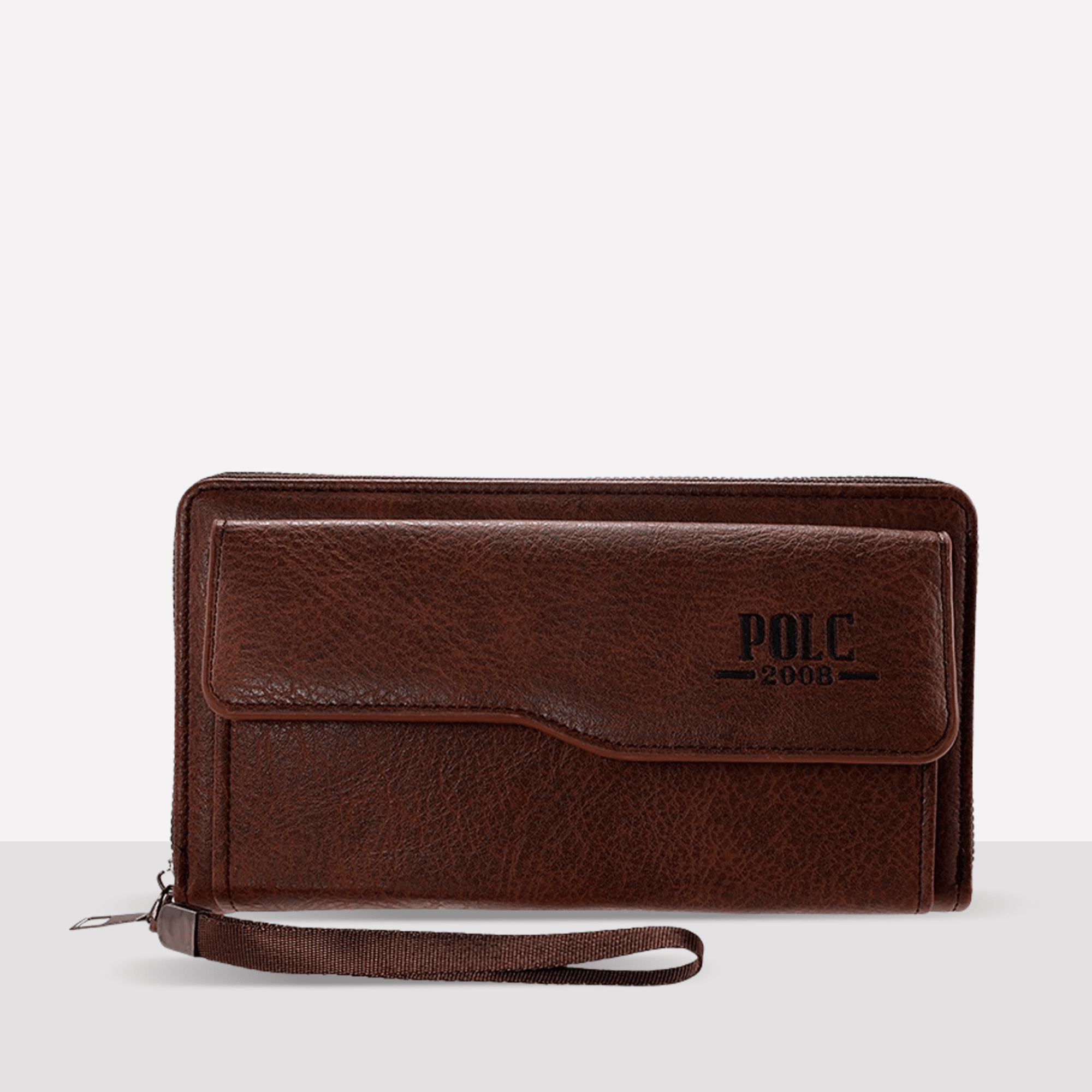 Vintage Leather Wristlet